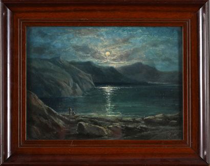 Early twentieth-century modern school
Moonlight...