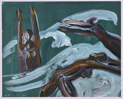 * Jacques PONCET (1921-2012)
Water games
Oil...