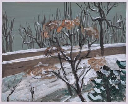 * JACQUES PONCET (1921-2012)
Clouds over...