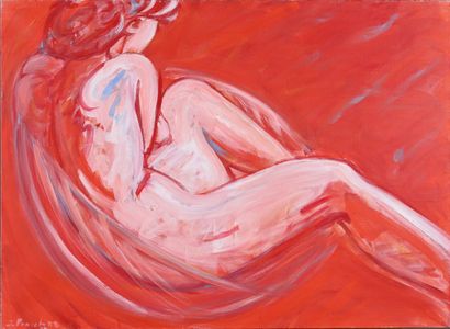 * Jacques PONCET (1921-2012)
Nude in front...