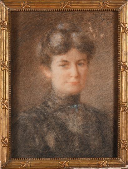 GIRAUD (early 20th-century modern school)
Portrait...