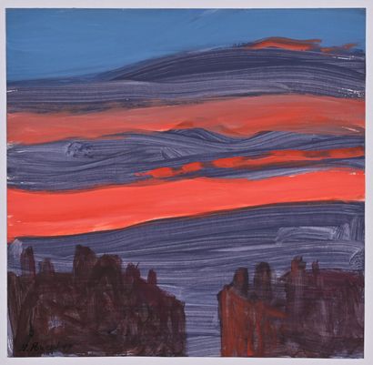 * JACQUES PONCET (1921-2012)
Clouds over...