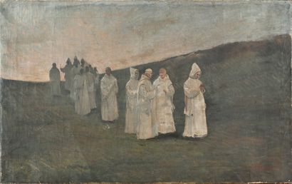 Henri BIDAULD (1839-1898)
The procession...