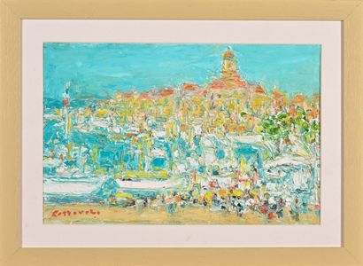 André COTTAVOZ (1922-2012)
Saint-Tropez
Oil...