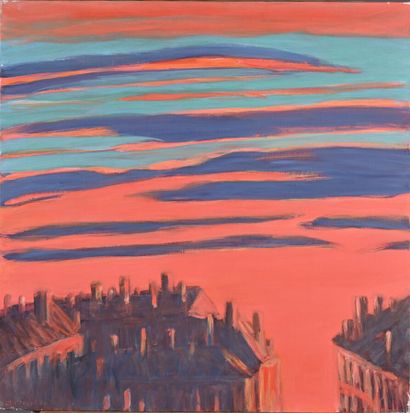 * Jacques PONCET (1921-2012)
Rooftops of...