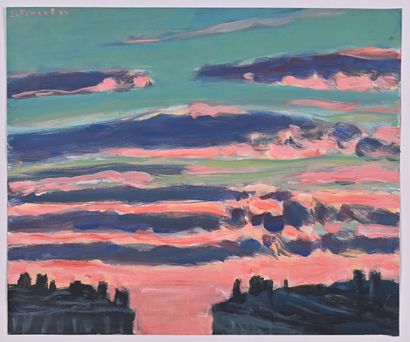 * JACQUES PONCET (1921-2012)
Sunset over...
