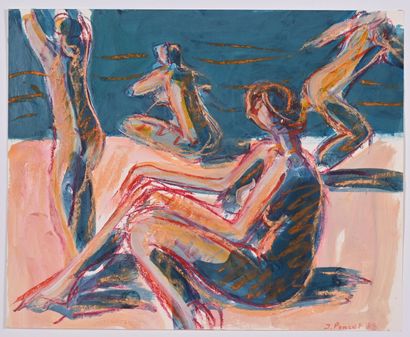 * Jacques PONCET (1921-2012)
Lively scenes...