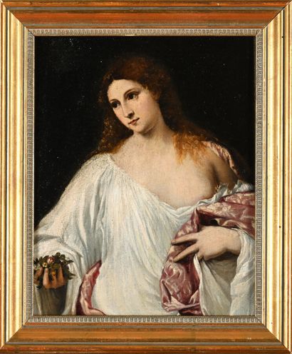 19th century Florentine school, after TITIAN
Flora
Oil...