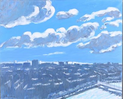 * Jacques PONCET (1921-2012)
View of Lyon...