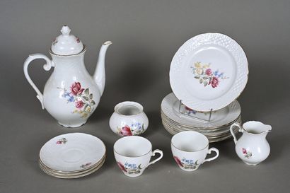 Partie de service en porcelaine de Bavière...