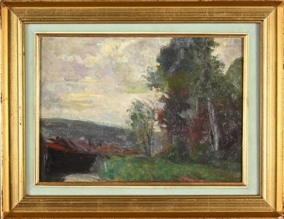 Adolphe DETEIX (1892-1967)
Paysage près d'un...