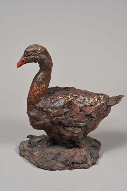 A. GUILLET (XXe siècle)
Canard
Terre-cuite...