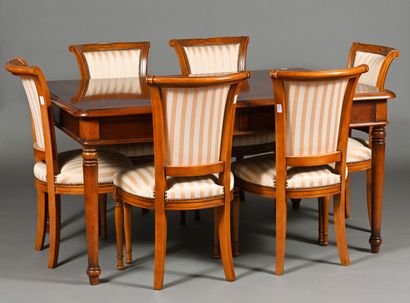 Attribué à ROCHE BOBOIS, 
Mobilier de salle...
