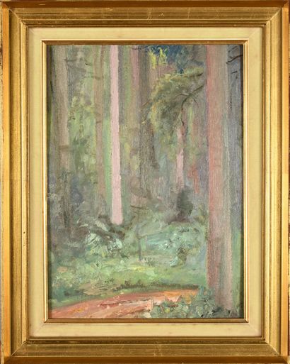 Adolphe DETEIX (1892-1967)
Sous-bois
Huile...