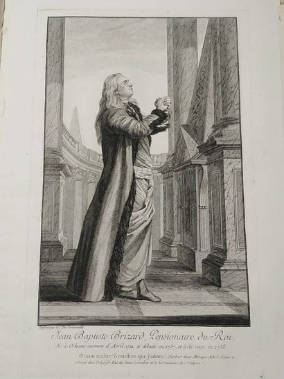 Ecole française du XVIIIe siècle
Lot de 4...