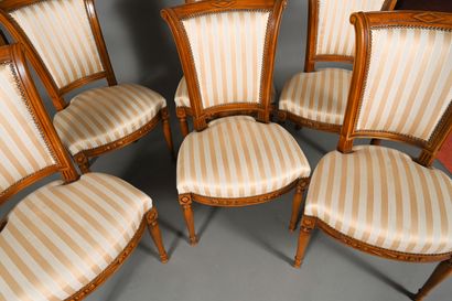 Attribué à ROCHE BOBOIS, 
Mobilier de salle...