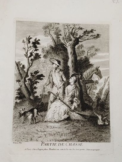 Jean-Antoine WATTEAU (1684-1721), D'après...