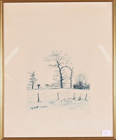 Michelle DEQUEKER (1933-2016)
Paysage de...