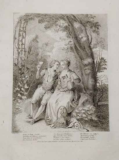 Jean-Antoine WATTEAU (1684-1721), D'après...