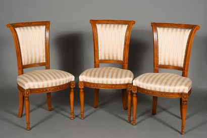 Attribué à ROCHE BOBOIS, 
Mobilier de salle...