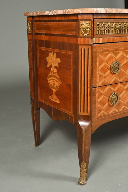 Commode Transition en bois de placage et...