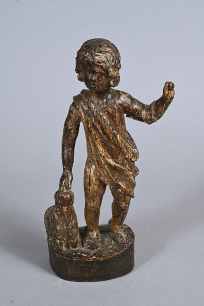 Saint Jean Baptiste
Sculpture en bois figurant...