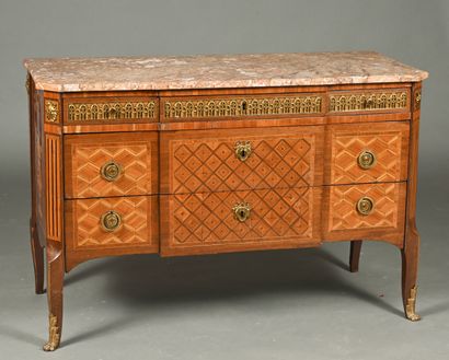 Commode Transition en bois de placage et...