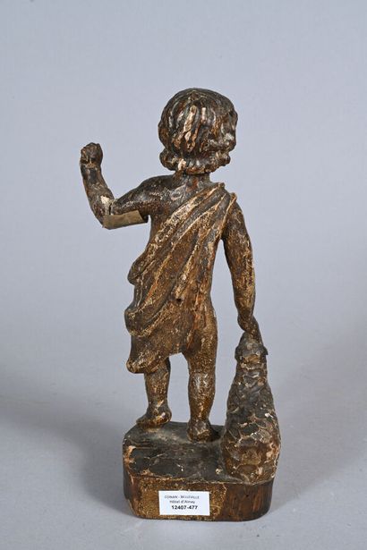 Saint Jean Baptiste
Sculpture en bois figurant...