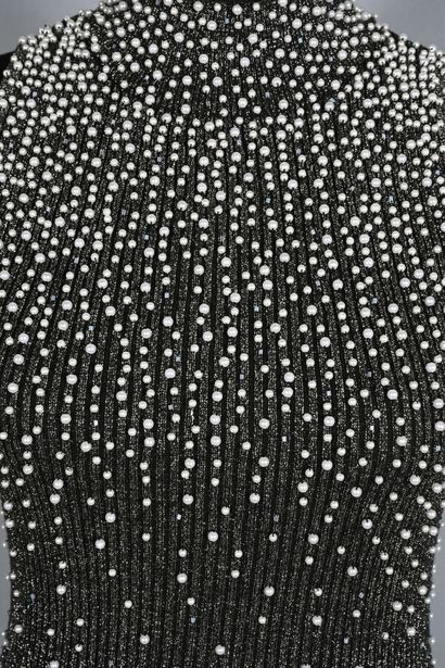 ETINCELLE COUTURE Mini robe maille côtelée...