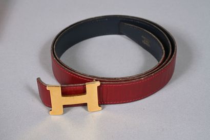 HERMES Paris made in France, Ceinture réversible...
