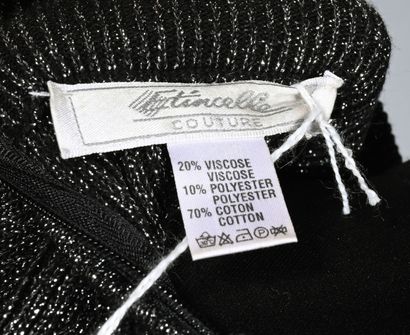 ETINCELLE COUTURE Mini robe maille côtelée...