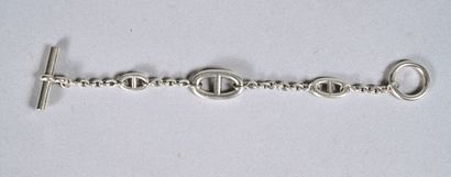 HERMES. Bracelet Farandole en argent 925....
