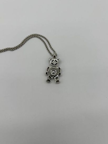 CHOPARD. Pendentif Happy Diamonds Teddy Bear...
