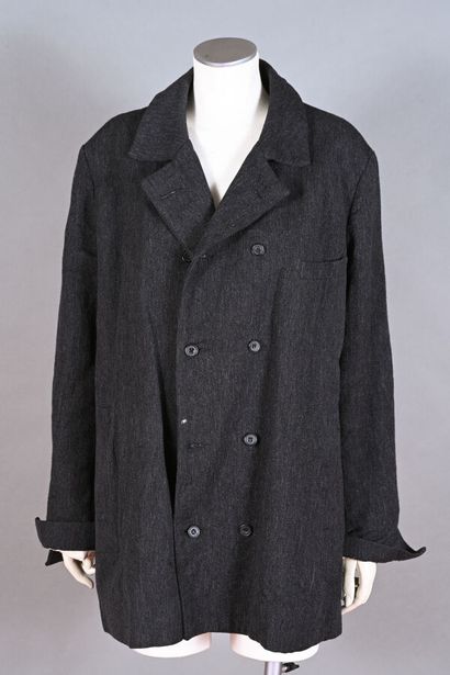 PAUL HARNDEN. Veste en tweed chiné gris,...