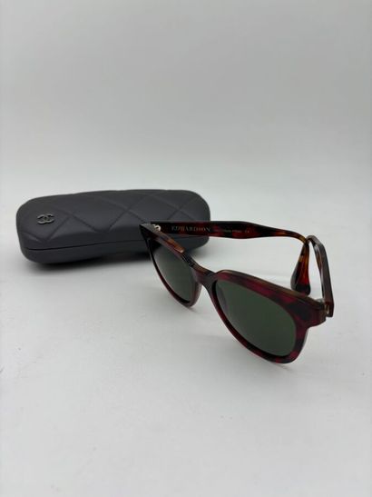 EDWARDSON. Paire de solaires marbrées panthère...