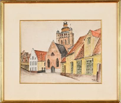 Léopold SURVAGE (1879-1968)
The Church of...