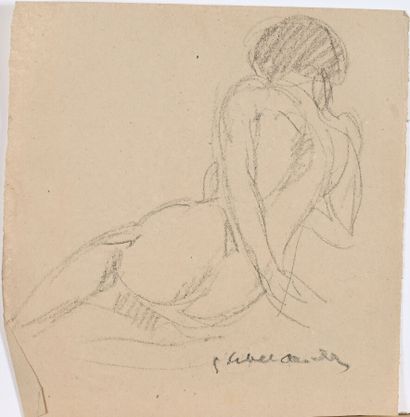 Pierre COMBET-DESCOMBES (1885-1966)
Nude...