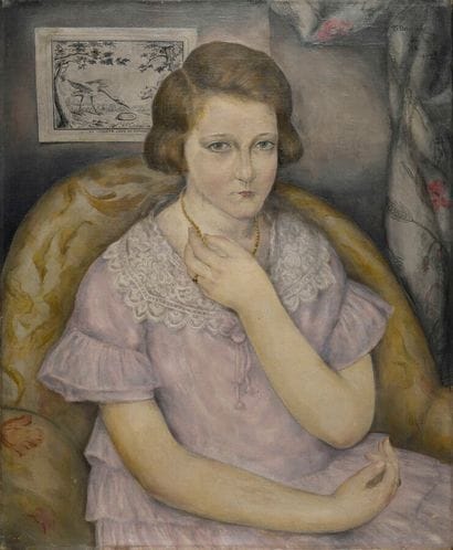 Toshio BANDO (1895-1973)
The Woman, 1924
Oil...