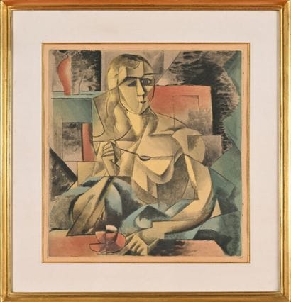 Jacques VILLON (1875-1963)
Man with Jean...