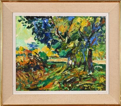 Léon CHALOIN (1920-1982)
Landscape, 1963
Oil...