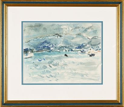 Marcel SAINT-JEAN (1914-1994)
Marine, 1982
Watercolor...