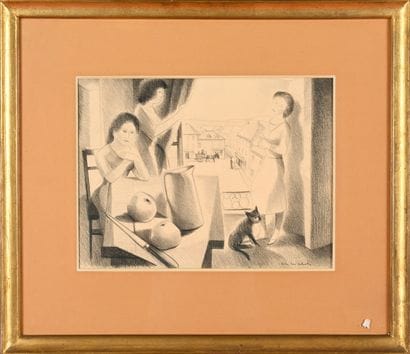 Charles WALCH (1896-1948)
Three women in...