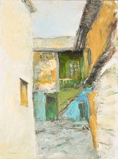 Jean TAVERNIER (born 1935)
Farmyard in Bresse...