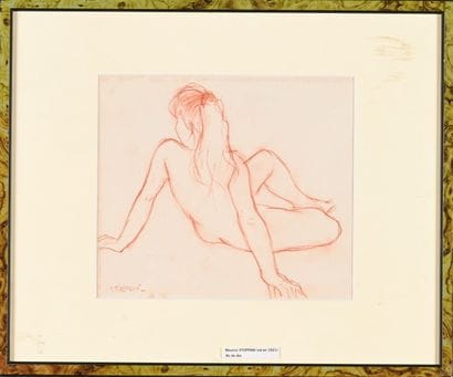 Maurice STOPPANI (1921-2014)
Nude 
Sanguine...