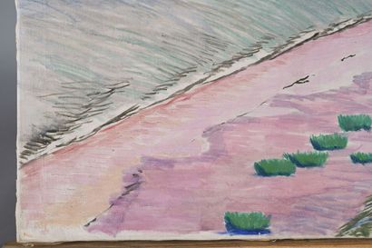 Léopold SURVAGE (1879-1968)
Cabins on a beach...