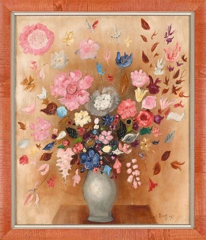 Edouard DOUGY (1912-1989)
Bouquet for a little...