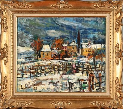 Léon CHALOIN (1920-1982)
Village under the...