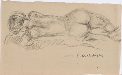 Pierre COMBET-DESCOMBES (1885-1966)
Nude...