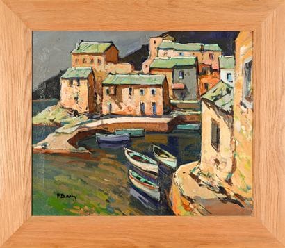 Pierre BACH (1906-1971)
The port of Centuri...