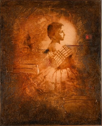 Alain KLEINMANN (born 1953)
Portrait of a...